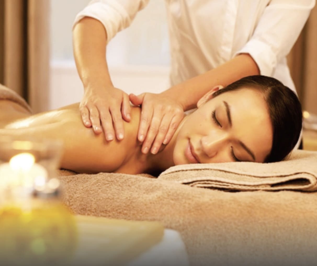 hot stone therapy